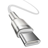 Baseus Cafule USB-C-USB-C kábel, 100 W, 1 m (fehér)