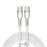 Baseus Cafule USB-C-USB-C kábel, 100 W, 2m, fehér (CATJK-D02) (CATJK-D02)