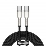 Baseus Cafule USB-C-USB-C kábel, 100 W, 2m, fekete (CATJK-D01) (CATJK-D01)