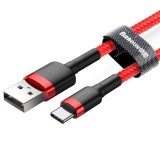 Baseus Cafule USB kábel USB 2.0 2 M USB A USB C Vörös