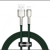 Baseus Cafule USB-Lightning kábel, 2,4A, 1m, zöld (CALJK-A06) (CALJK-A06)