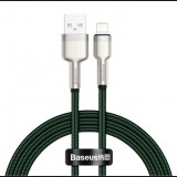 Baseus Cafule USB-Lightning kábel, 2,4A, 1m, zöld (CALJK-A06) (CALJK-A06) - Adatkábel