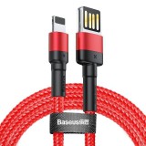 Baseus Cafule USB-Lightning kétoldalas kábel 1m piros (CALKLF-G09) (CALKLF-G09) - Adatkábel