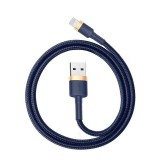 Baseus Cafule USB-Lightning töltőkábel 1 m arany-sötétkék (CALKLF-BV3) (CALKLF-BV3) - Adatkábel