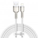 Baseus Cafule USB Lightning töltőkábel, 2,4A, 2m, fehér (CALJK-B02) (CALJK-B02)