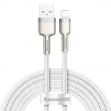 Baseus Cafule USB Lightning töltőkábel, 2,4A, 2m, fehér (CALJK-B02) (CALJK-B02) - Adatkábel