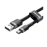 Baseus CAMKLF-BG1 microUSB 1m szürke-fekete kábel (CAMKLF-BG1)