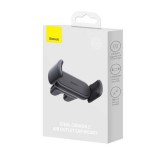 Baseus Car Mount Steel Cannon 2 Smartphone holder for the ventilation grille from 4.7 to 6.76 inch, Black (SUGP000001)
