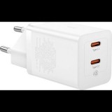 Baseus CCGP180102 GaN5 40W fehér hálózati töltő adapter (CCGP180102)