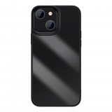 Baseus Crystal  iPhone 13 átlátszó tok, fekete (ARJT000001) (ARJT000001) - Telefontok