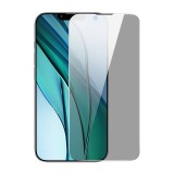 Baseus Crystal iPhone 14 Plus/13 Pro Max Tempered Glass Dust-proof with Privacy Filter 0.3mm 1db (SGBL180202) (SGBL180202) - Kijelzővédő fólia