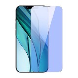 Baseus Crystal iPhone 14 Plus/13 Pro Max Üvegfólia kékfény-szűrővel és porálló bevonattal, 0.3 mm (2 db)