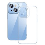 Baseus Crystal iPhone 14 Plus Transparent tok Tempered Glass üveg fólia (ARJB010002) (ARJB010002) - Telefontok