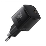 Baseus Cube Pro hálózati töltő (USB-C, 30W, GaN5, fekete)
