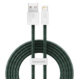 Baseus Dynamic 2 USB - Lightning töltőkábel, 2.4A, 2m (zöld)