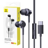 Baseus Encok CZ11 Vezetékes Headset - Fekete (A00164300113-Z1)