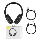 Baseus Encok D02 Pro Bluetooth fejhallgató fekete (NGTD010301) (NGTD010301)