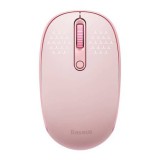Baseus F01B vezeték nélküli egér pink (B01055503413-00) (B01055503413-00)