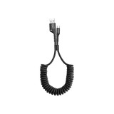 Baseus Fish Eye USB-C Spring Cable 2A 1m Black P10320203111-00
