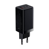 Baseus GAN3 Pro gyorstöltő 2xUSB-C USB 65W (fekete (CCGP050101) (CCGP050101) - Töltők