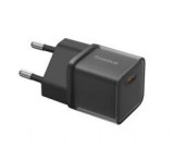 Baseus GaN5S hálózati töltő Type-C aljzat (20W, PD gyorstöltő 3.0, GaN5S) FEKETE