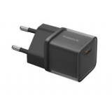 Baseus GaN5S hálózati töltő Type-C aljzat (30W, PD gyorstöltő 3.0, GaN5S) FEKETE