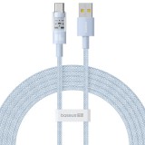 Baseus Gem USB-A apa - USB-C apa Adat és gyorstöltő kábel 2m - Kék (P10373002311-01)