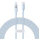 Baseus Gem USB-C apa - Lightning apa Adat és gyorstöltő kábel 2m - Kék (P10373001311-01)