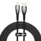 Baseus Glimmer Series cable with fast charging USB-A - Lightning 480Mb/s 2.4A 2m black