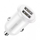 Baseus Golden Grain Pro Car Charger White CCALLP-02