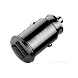 Baseus Grain 3.1A dual USB autós szivargyújtó töltő (fekete)