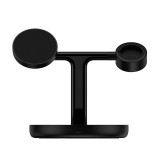 Baseus indukciós töltő 3 az 1-ben 15W MagSafe állvány fekete (WXTE000101) (WXTE000101)