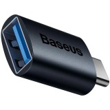 Baseus Ingenuity USB-C USB-A OTG Adapter Blue ZJJQ000003