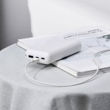 BASEUS kábel USB Micro 2,41 Simple Wisdom TZCAMZJ-02 1,5 méter fehér 2 db készletben