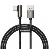 Baseus Legend Series USB-C ferde töltőkábel, 66 W, 1m, fekete (CATCS-B01) (CATCS-B01) - Adatkábel