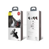 Baseus Magnetic Air Vent univerzális mágneses fekete autós telefon tartó (SUGX-A01)