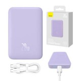 Baseus Magnetic Mini Powerbank 10000mAh 20W lila (PPCX110105) (PPCX110105)
