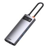 Baseus Metal Gleam USB 3.2 Gen 1 (3.1 Gen 1) Type-C Szürke