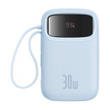 Baseus P10055008313-00 Powerbank QPow 2 10000mAh 30W 2xUSB-C - Kék (P10055008313-00)