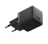 Baseus PALM hálózati töltő Type-C aljzat (20W, PD gyorstöltő 3.0) FEKETE