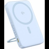 BASEUS PicoGo Vezeték nélküli mágneses Power Bank 5000mAh 20W USB-C állvánnyal kék (P10076800313-00)