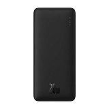 Baseus PPQD090001 Powerbank Airpow USB-A + Type-C / 10000mAh 20W - Fekete (PPQD090001)