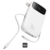 Baseus QPow2 Lítium-polimer (LiPo) 10000 mAh Fehér