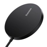 Baseus Simple Mini3 Magnetic vezeték nélküli töltő 15W, fekete