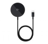 Baseus SIMPLE MINI4 asztali töltő (15W, wireless, gyorstöltő, mágneses, Qi2) FEKETE