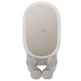Baseus Stable Gravitációs autós telefontartó szellőzőrácsra (krémszínű)