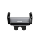 Baseus Steel Cannon szellőzőrácsra rögzíthető autós telefontartó, fekete