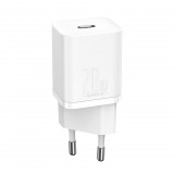 Baseus Super Si gyorstöltő 1C 20W, fehér (CCSUP-B02) (CCSUP-B02)