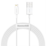 Baseus Superior kábel USB - Lightning 2,4a 2 m White (CALYS-C02)