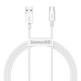 Baseus Superior Series Fast Charging Data Cable USB - USB Type C 66 W 6A 1 m White (CATYS-02)